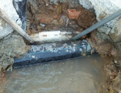 乌尔禾测漏水之水管漏水